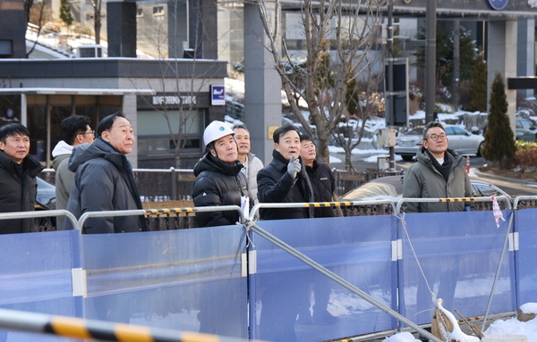 김성제 의왕시장, 의왕푸른초·백운호수중학교 개교 준비 현장 점검!