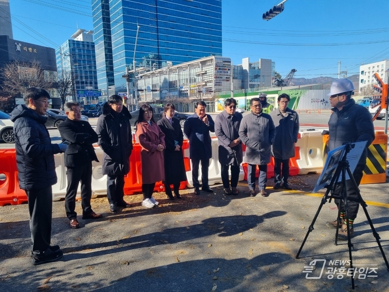 도시건설위원회 현장 방문