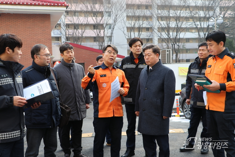 광명소방서, 박승원 광명시장·전기안전협회와 함께 화재예방 합동점검 실시