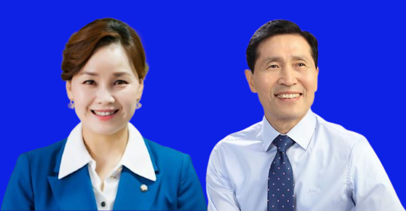 좌측부터 광명갑 임오경 의원, 군포 이학영 의원