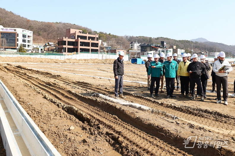 의왕시, 해빙기 재난위험시설 안전점검 실시