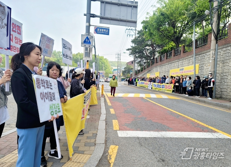 조지영 의원, 호성중학교 인근 전기버스 충전시설 및 차고지 건립 문제 해결 촉구