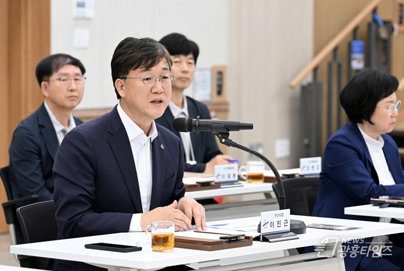 ‘경기 서부권 SOC 대개발 구상 현장 릴레이’ 간담회_이민근 안산시장