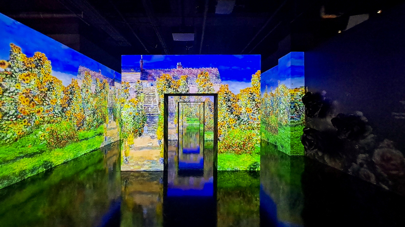 본다빈치 모네 빛을 그리다展