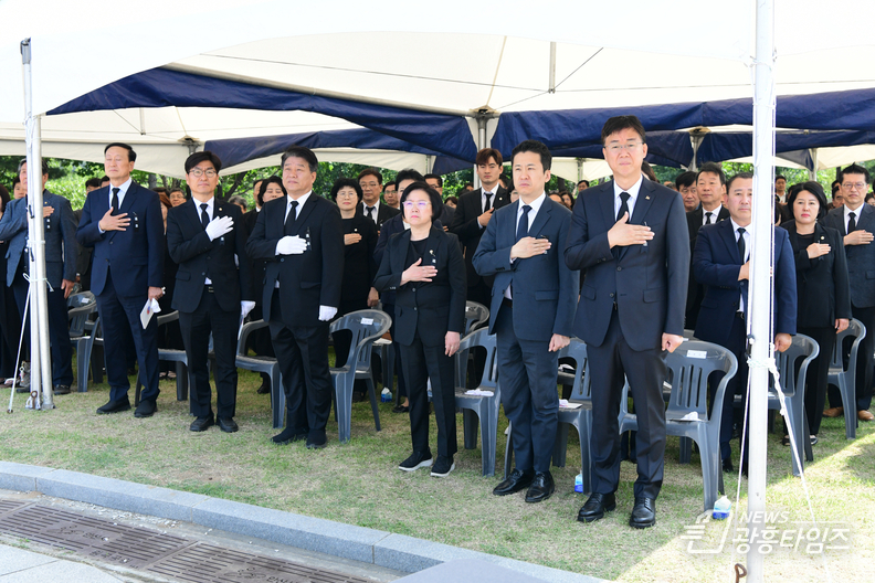 안산시, 제69회 현충일 추념식 거행…“항상 기억하겠습니다”
