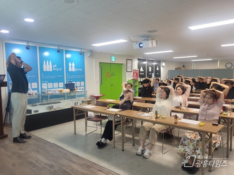 시흥도시공사, 근골격계질환 예방관리 교육 실시