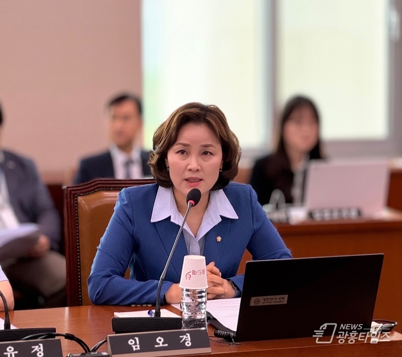 제1차 국회 문화체육관광위원회 전체회의에서 임오경 의원 민주당 간사 선임