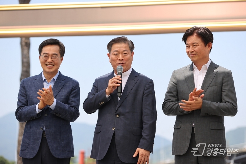 광명시는 18일 양평 세미원에서 경기도와 이번 사업에 함께 참여하는 부천시·안산시·양평군과 함께 성공적인 ‘1회용품 없는 경기 특화지구' 조성을 위한 업무협약을 체결했다