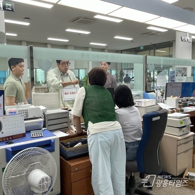 만안 민원봉사과 특이민원 발생 대비 모의훈련 실시