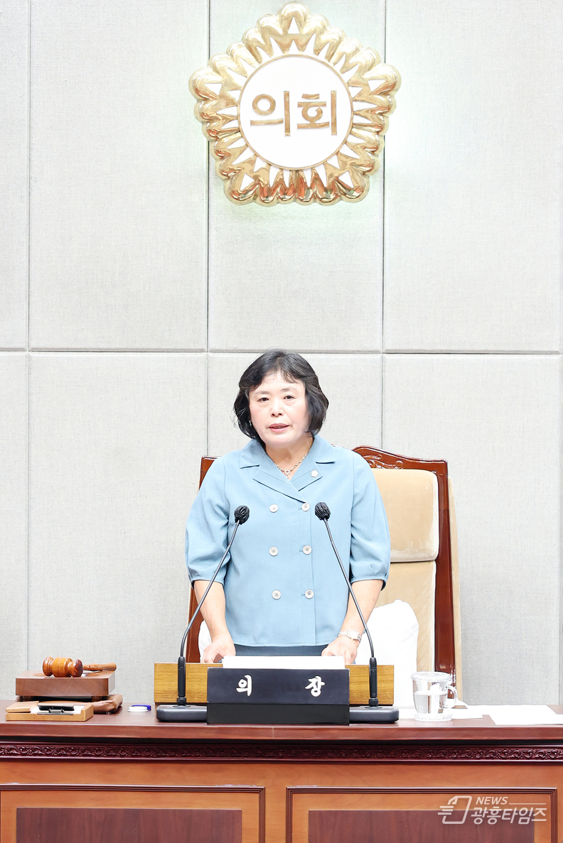 오인열 신임 시흥시의회 의장