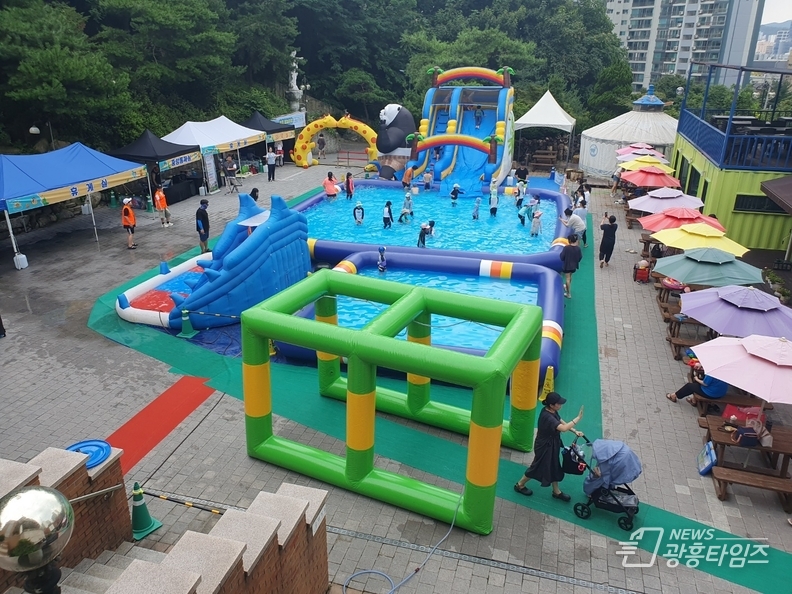 의왕시 ‘찾아가는 아동 물놀이장’ 운영