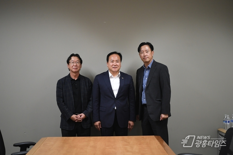 이권재 오산시장, KOTRA실리콘밸리 무역관 면담