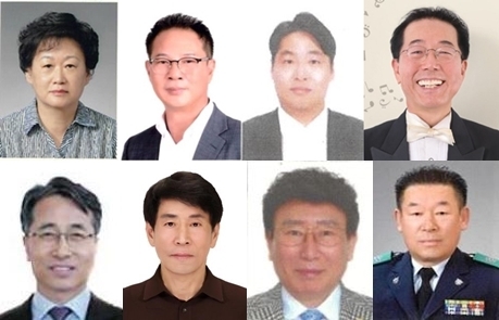 제39회 안양시민대상 수상자 8인_왼쪽 위부터 시계방향으로 현상분 송동철 송성근 박영린 이상호 권순여 이형욱 조은제 씨