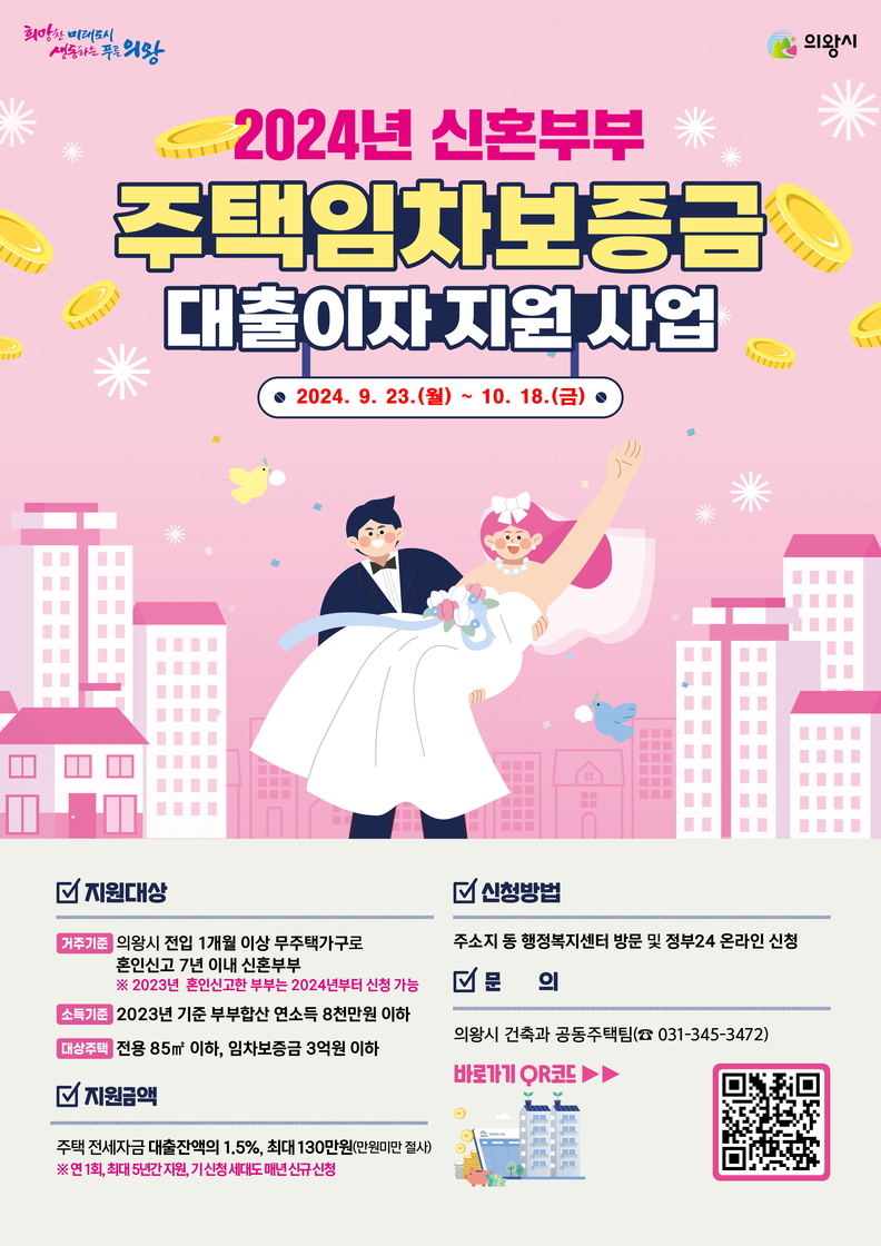 신혼부부 주택임차보증금 지원_포스터