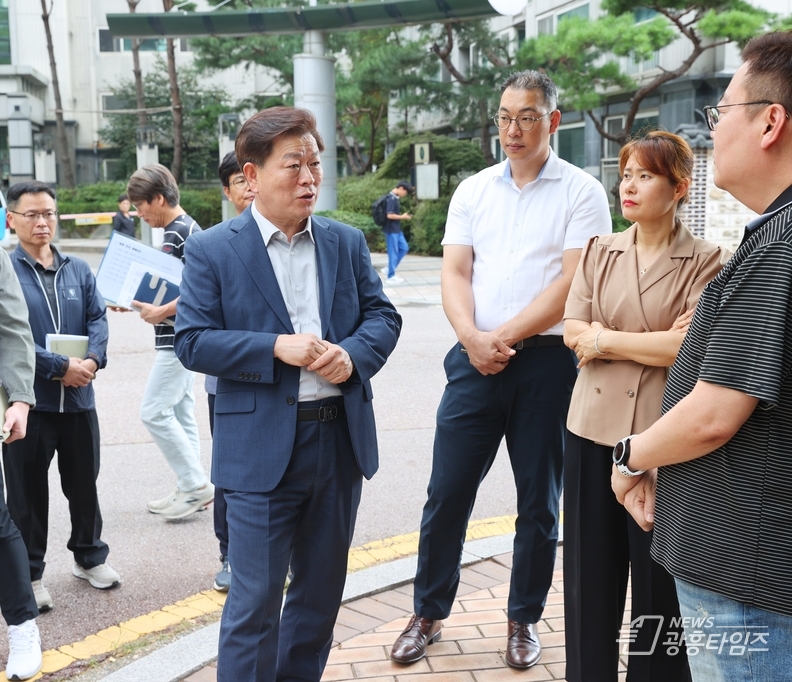 (광명-1)박승원 광명시장, 주민과 직접 만나는 현장 소통 일곱 번째‘우리동네 시장실’광명5동에서 진행