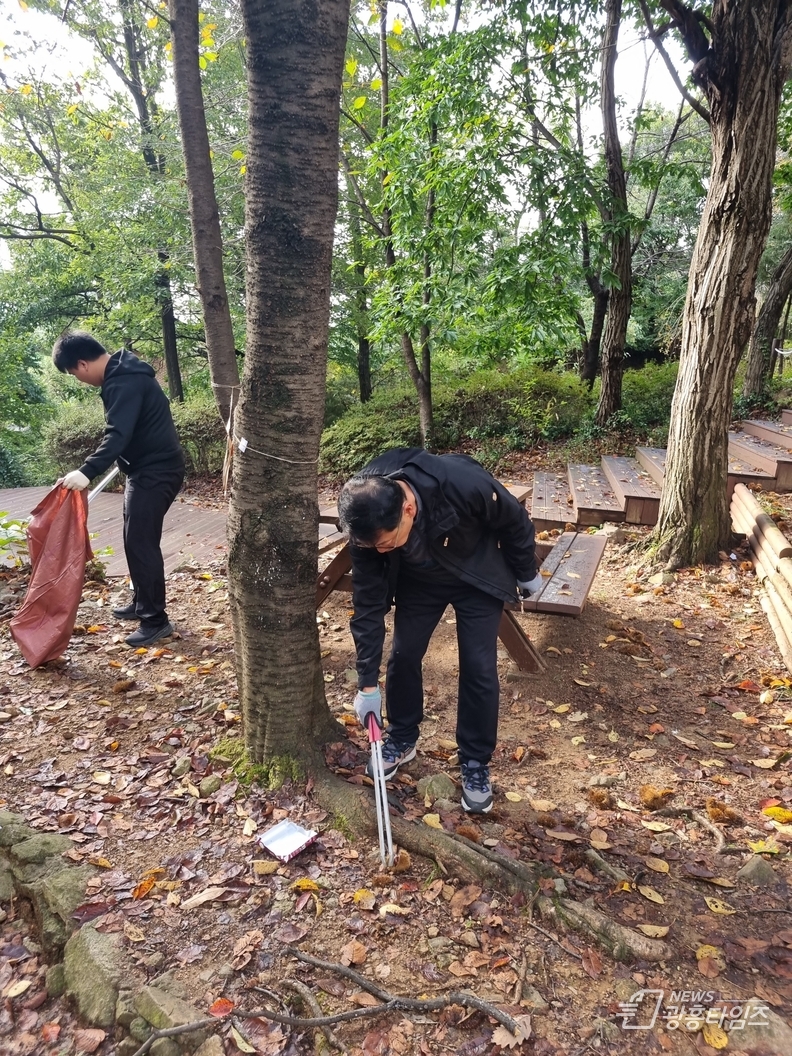 시흥도시공사, 소래산 인근 환경정화 활동 실시