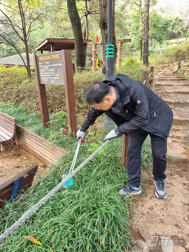시흥도시공사, 소래산 인근 환경정화 활동 실시