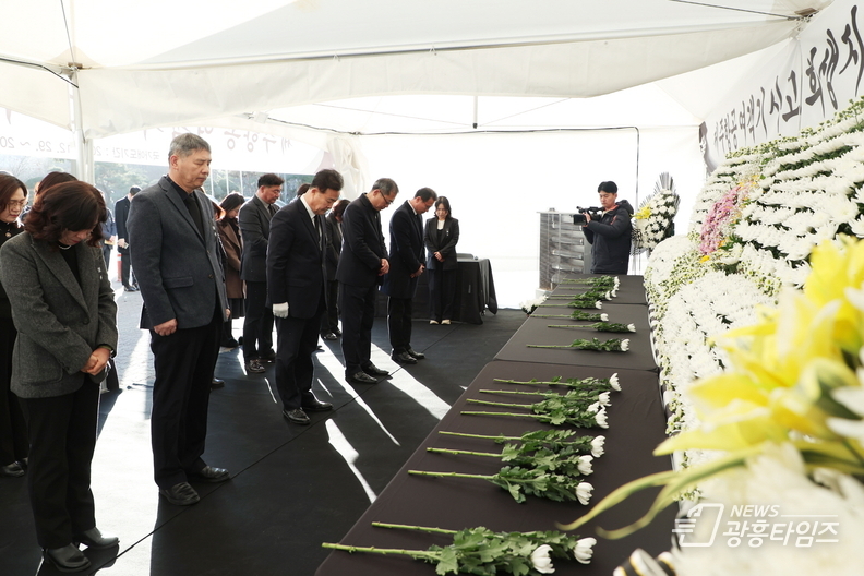 의왕시, 제주항공 여객기 사고 희생자 합동분향소 운영