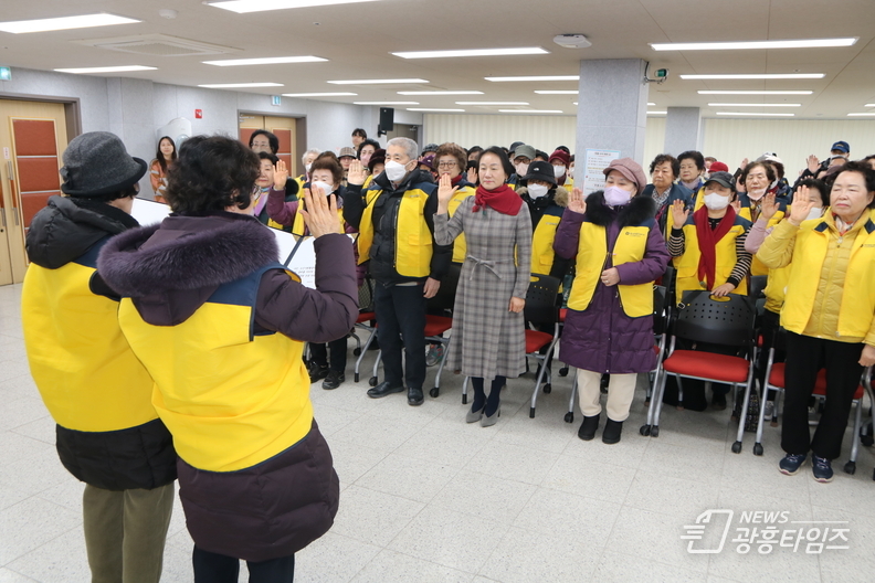하안종합사회복지관, 2025년 노인사회활동지원사업 발대식 및 1차 활동교육 실시