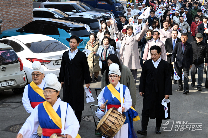 안산시, 제106주년 3·1절 기념식 거행… 만세 대행진 재현