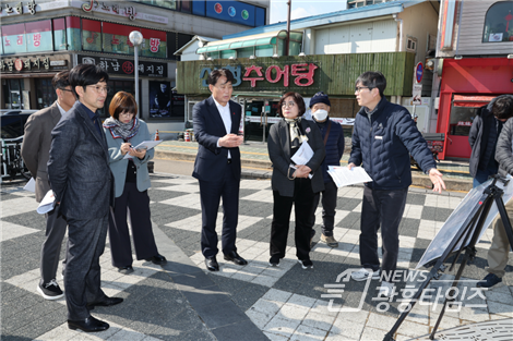 하은호 군포시장, 금정역 방문