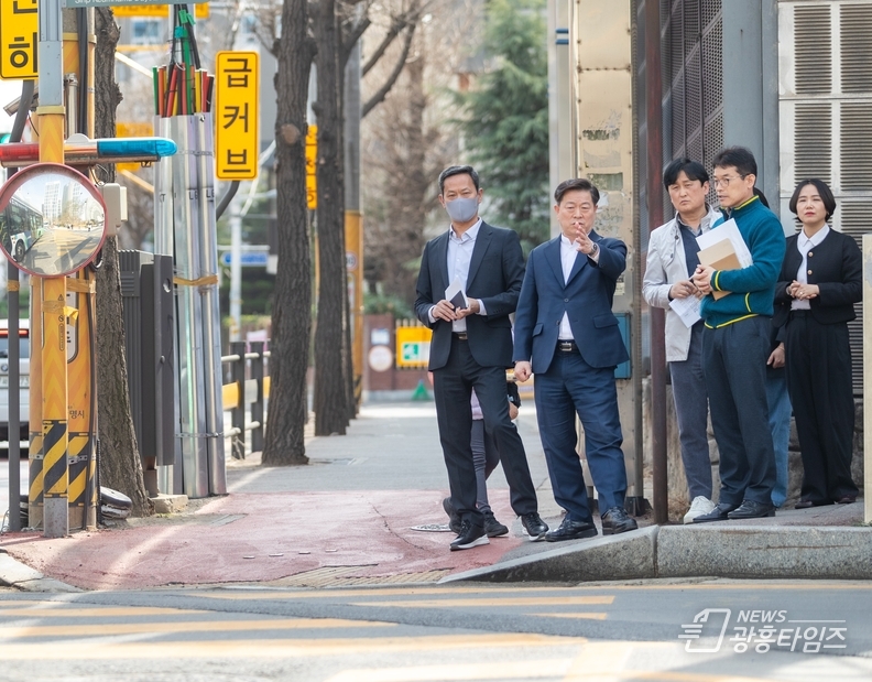 박승원 광명시장, 현장서 시민과의 약속 해답 찾아