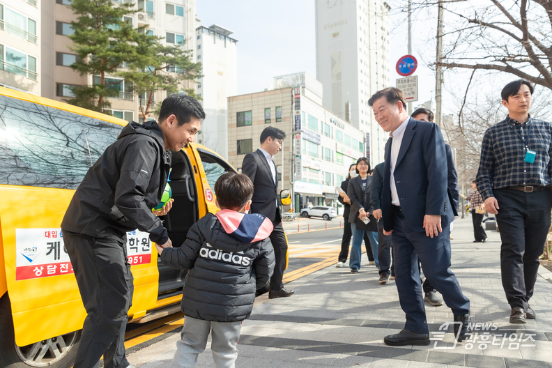 박승원 광명시장, 현장서 시민과의 약속 해답 찾아