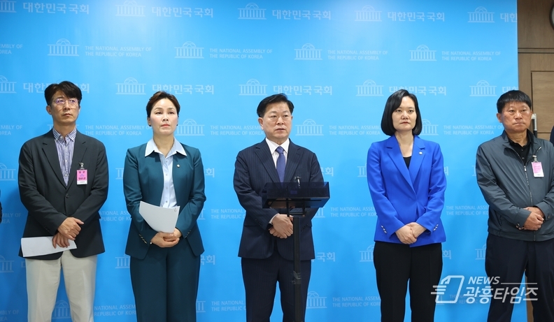 광명시민들, 국회 찾아 신안산선 붕괴사고 대책 마련 강력 촉구