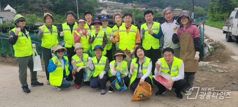 우루루시민안전봉사단, 농촌 일손돕기 봉사활동 펼쳐