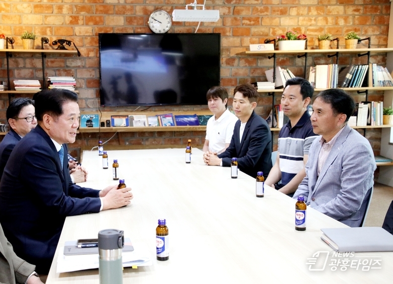 국가재난관리 유공 안양시 대통령 표창 전수식