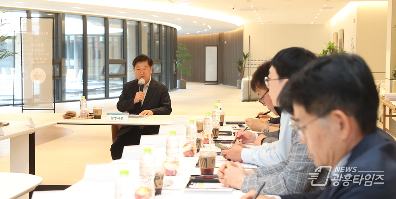 박승원 광명시장, 철산자이더헤리티지 입주 앞두고 품질점검 나서