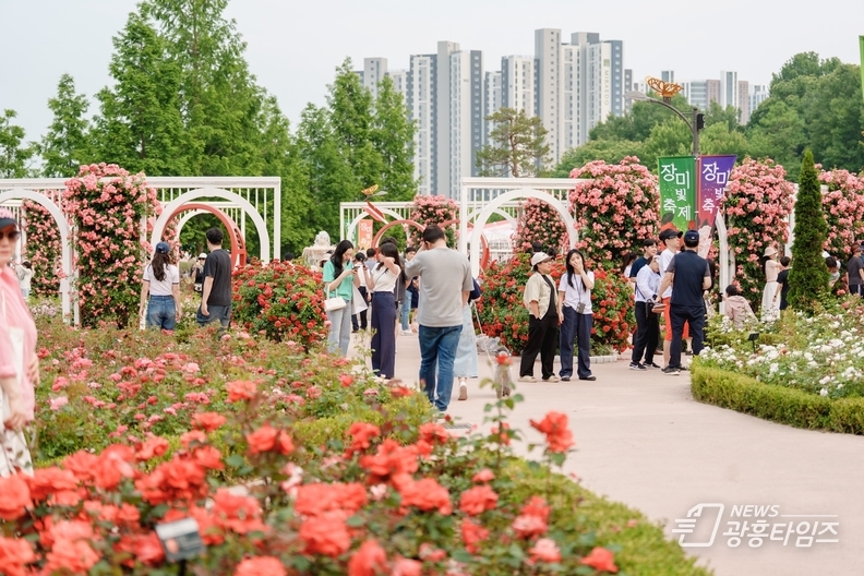 오산시,‘오! 해피 장미 빛 축제’성황리 폐막