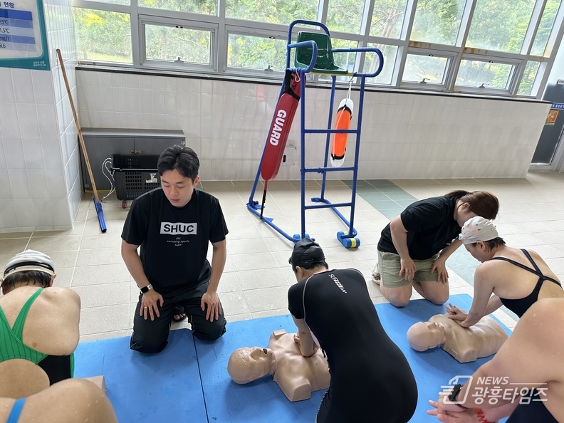 시흥도시공사, 생명 구조 골든타임 대비 심폐소생술 교육 실시