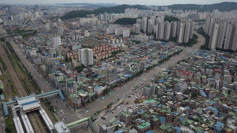 금정역 일대