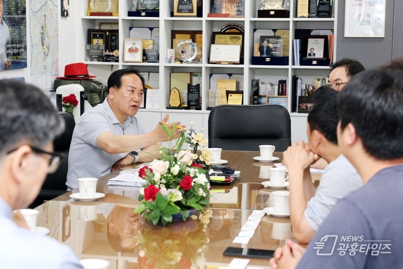 이권재 오산시장, 동탄2 초대형 물류센터 백지화 전면에서 주도 나선다!