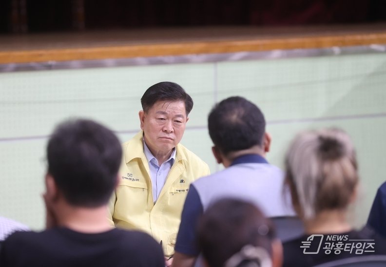 박승원 시장 "피해 주민 일상 회복 위해 촘촘하고 세심하게 지원할 것"