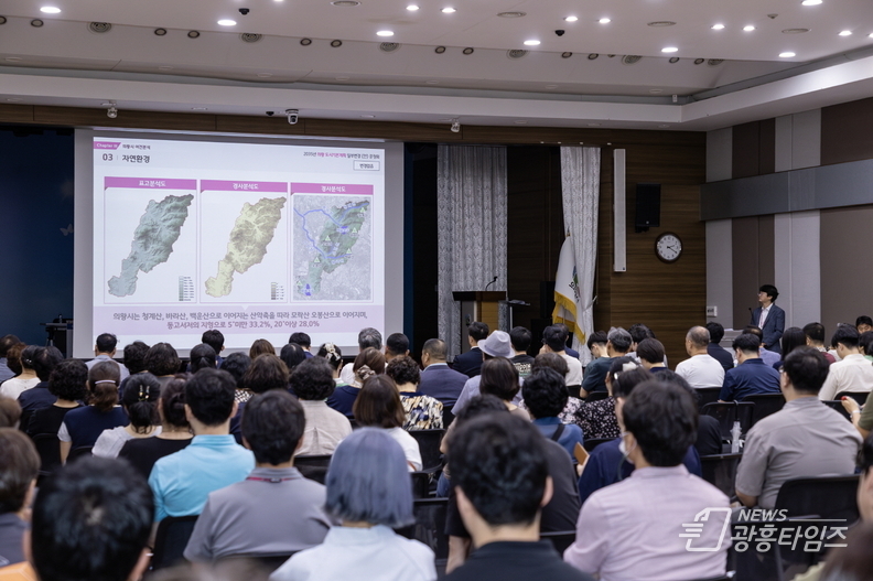 의왕시,‘2035년 도시기본계획 일부변경(안)’공청회 개최