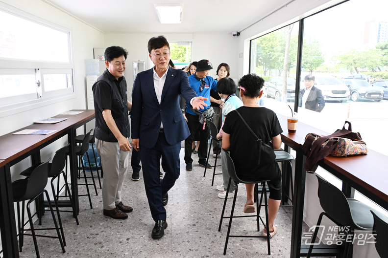 안산시, 곳곳에 이동 노동자쉼터 조성… 네 번째‘휠링’들어서