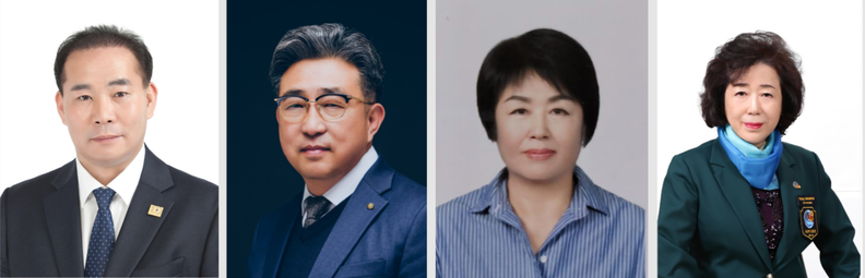 좌측부터_김동희 지역사호발전부문 황태경 경제안전부문 유혜숙 사회복지부문 김경순 문화체육부문