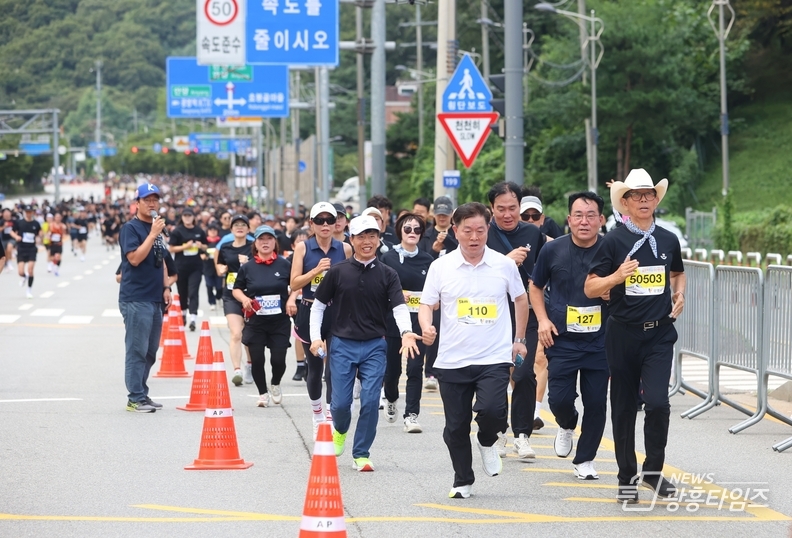 7천 200여 명 달린 평화와 화합의 대축제…2025 KTX광명역 평화마라톤 성황리 마무리