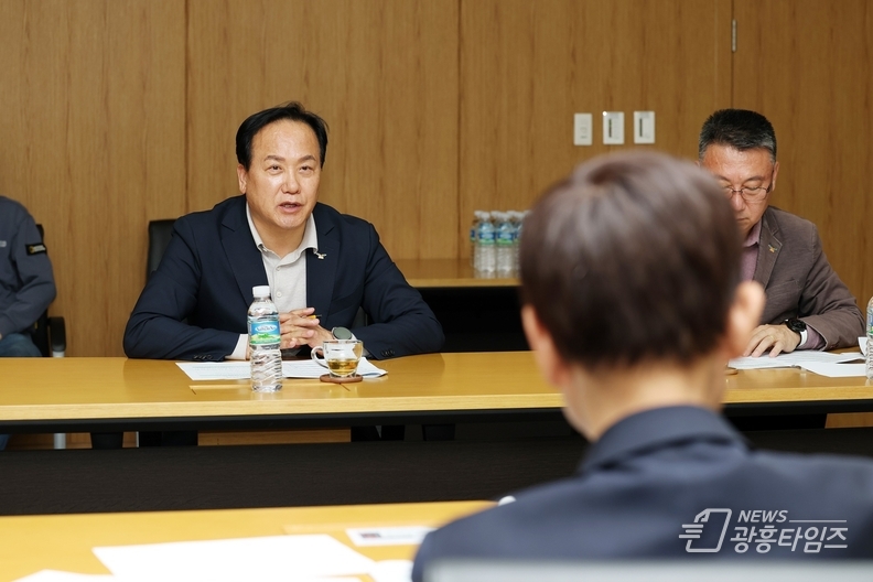 오산시, 지역난방 요금 인하 위해 DS파워 방문