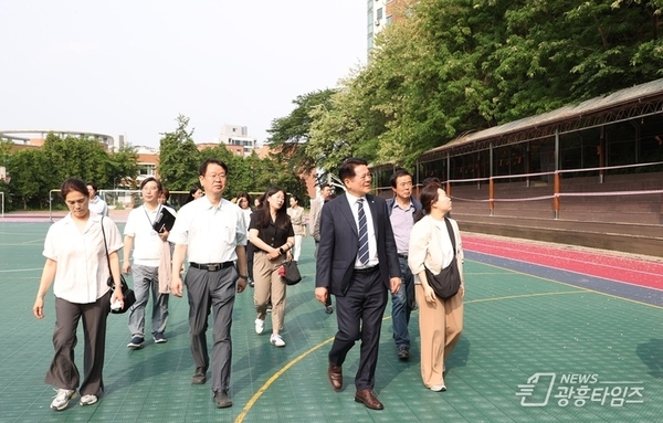 안양시, 민원옴부즈만 통해 근명중고-안양대 경계사면 위험 해소!