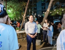 오산시, 아파트 야간경관 밝히다!