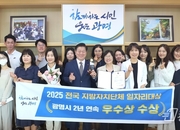지속가능한 일자리정책 빛난 광명시… 2년 연속 일자리대상 수상!