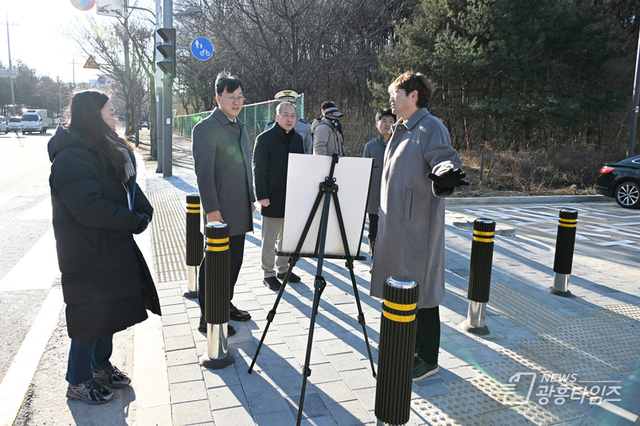 안산시, 중앙대로 녹도 재정비, 주차장 등 도심 인프라 개선 박차!
