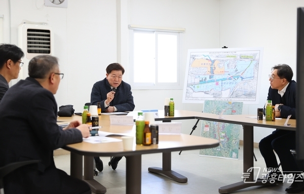 박승원 광명시장 “3만 일자리·미래 성장 거점 차질 없이 조성” 광명시흥 테크노밸리 현장 점검!