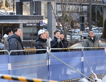 김성제 의왕시장, 의왕푸른초·백운호수중학교 개교 준비 현장 점검!