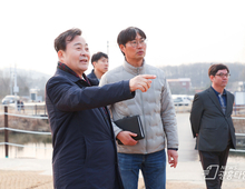 김성제 의왕시장, 왕송호수공원 일대 현장 점검!