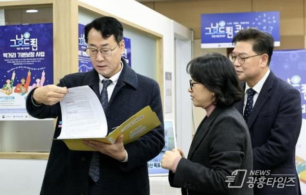 "화성에 장발장은 없다!"…정명근 화성특례시장, 10일 먹거리 기본보장 코너 현장점검