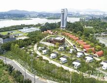 의왕 왕송호수캠핑장 3월 임시 휴장...글램핑 텐트 전면 교체!